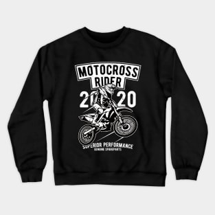 Motocross Rider Motorsport Event 2020 Crewneck Sweatshirt